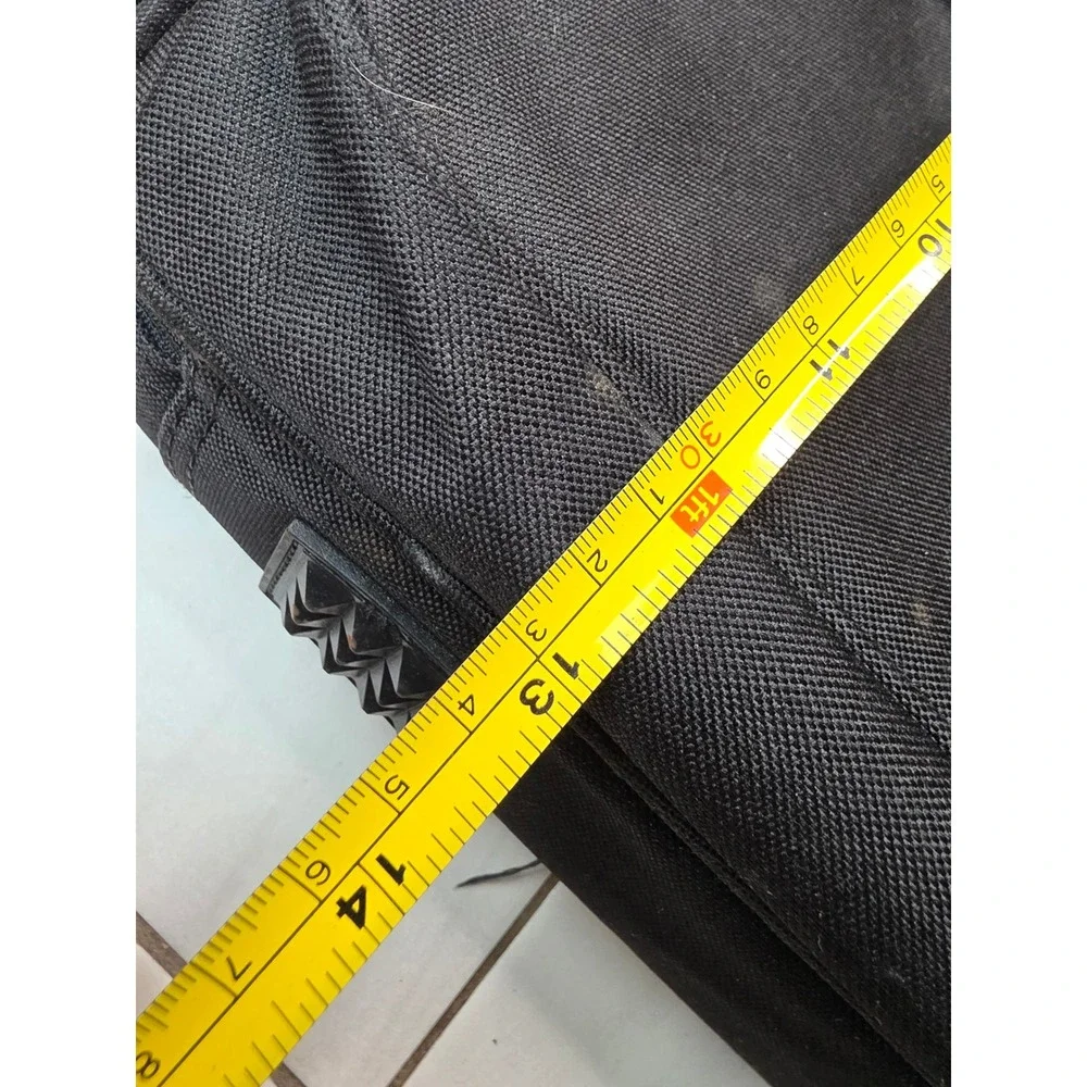 Targus Black Nylon Laptop Briefcase Messenger Bag 16 Inch Work Travel Case B3‎